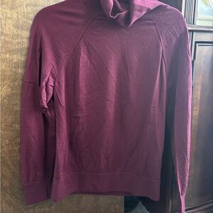 Banana Republic Deep Red Turtleneck Sweater